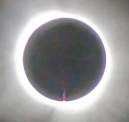 Eclipse Kate's totality photo